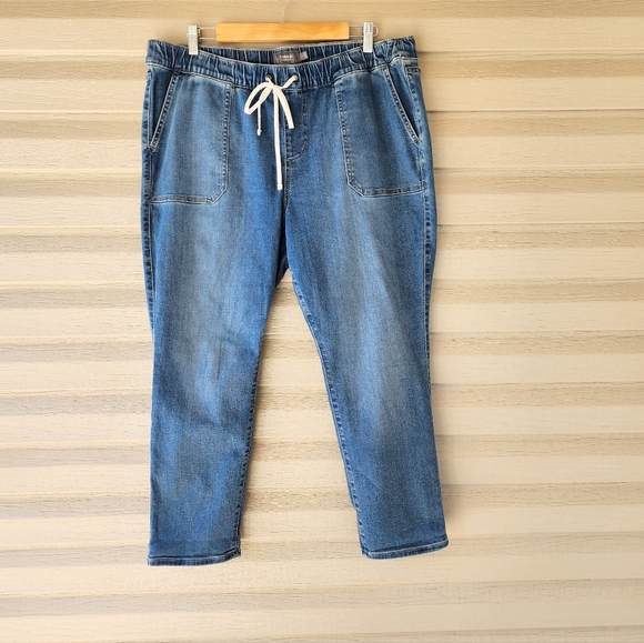 Torrid women's jean joggers - Picture 3 of 15